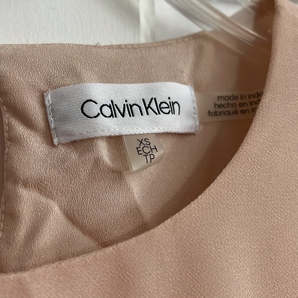 Calvin Klein Crepe Blouse XS - Picture 2 of 11